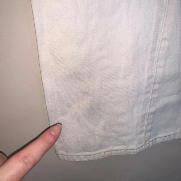 True Religion White Low Rise  Flare Distressed Jeans Y2K 30 - Picture 13 of 15